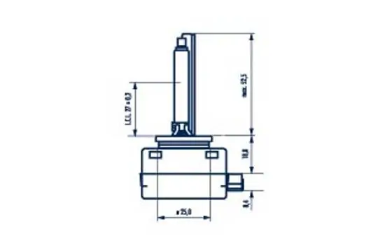 Автолампы Narva 840103000 D1S PK32d-2 35 W прозрачная Автолампы Narva 840103000 D1S PK32d-2 35 W прозрачная