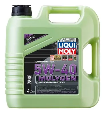 Синтетическое моторное масло — Molygen New Generation 5W-40 4 л. Синтетическое моторное масло — Molygen New Generation 5W-40 4 л.