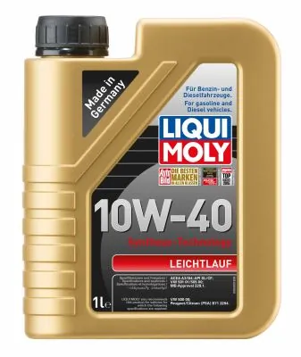 Полусинтетическое моторное масло — Leichtlauf SAE 10W-40 1 л. Полусинтетическое моторное масло — Leichtlauf SAE 10W-40 1 л.