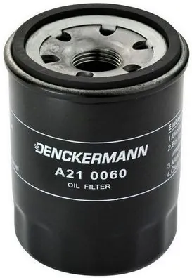 DENCKERMANN A210060 Фiльтр масляний Toyota Avensis 2.0 00-/ Celicia 1.6-2.0 87-99/ Corolla 1.6 87-