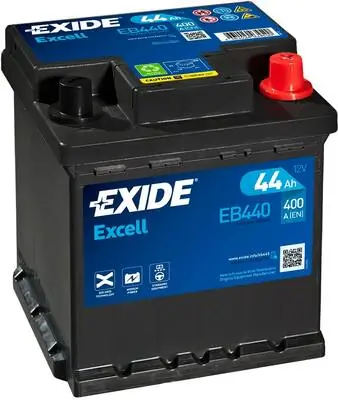 Аккумулятор EXIDE Excell 6 СТ-44-R eb440 Аккумулятор EXIDE Excell 6 СТ-44-R eb440