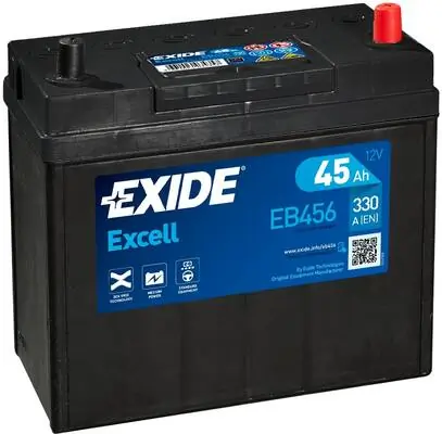 Аккумулятор Exide EXCELL 6 СТ-45-R EB456 Аккумулятор Exide EXCELL 6 СТ-45-R EB456