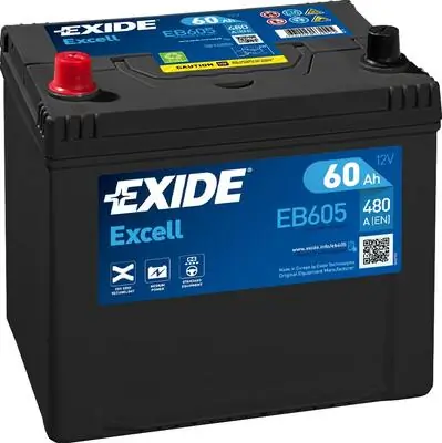 Аккумулятор Exide EXCELL 6 СТ-60-L EB605