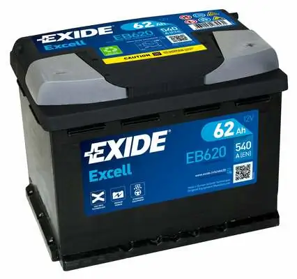 Аккумулятор Exide EXCELL 6 СТ-62-R EB620 Аккумулятор Exide EXCELL 6 СТ-62-R EB620