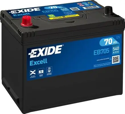 Аккумулятор Exide EXCELL 6 СТ-70-L EB705 Аккумулятор Exide EXCELL 6 СТ-70-L EB705