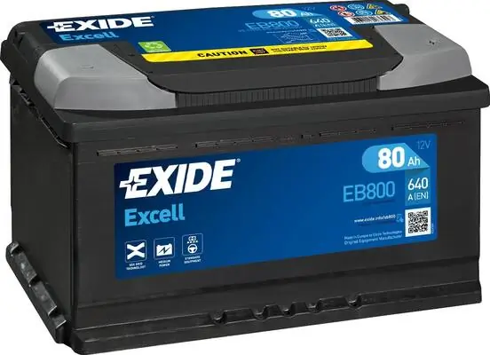 Аккумулятор EXIDE Excell 6 СТ-80-R eb800
