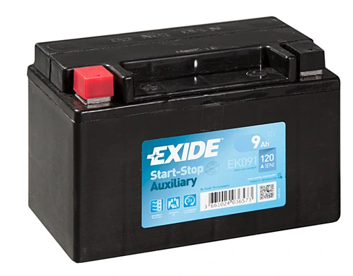 Аккумулятор EXIDE Start-Stop AGM 6 СТ-9-L ek091 Аккумулятор EXIDE Start-Stop AGM 6 СТ-9-L ek091