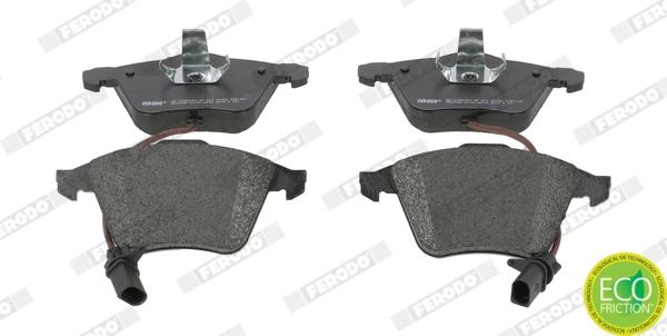 FERODO FDB1629 Колодки гальмівні дискові передні, AUDI A4, A6, A8 97-15 FERODO FDB1629 Колодки гальмівні дискові передні, AUDI A4, A6, A8 97-15