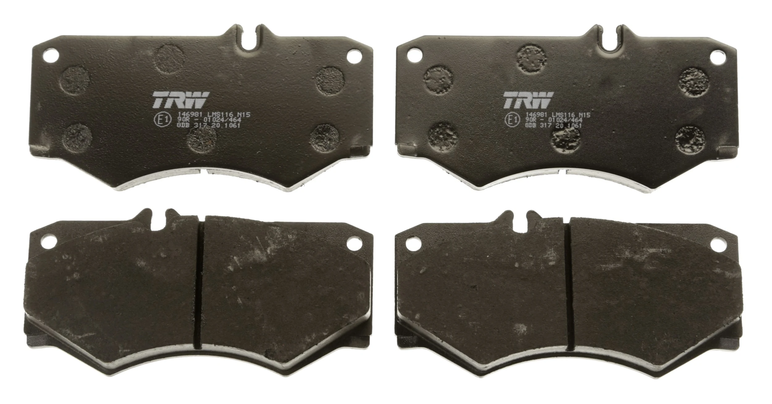 TRW GDB317 Колодки тормозные дисковые, MB G (W460/W461/W463), VW LT 28-35/40-55, 78-