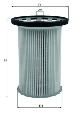 Фильтр топливный KNECHT, MAHLE KX341
