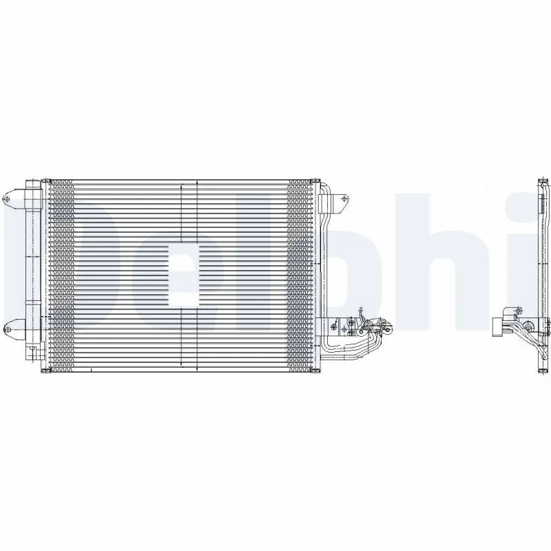DELPHI TSP0225482 Конденсер кондиціонера