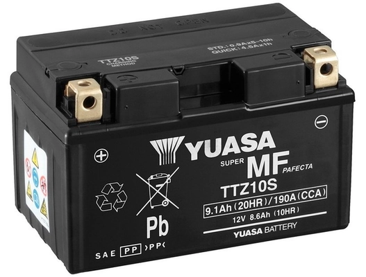 Аккумулятор YUASA 6 СТ-9-L TTZ10S Аккумулятор YUASA 6 СТ-9-L TTZ10S