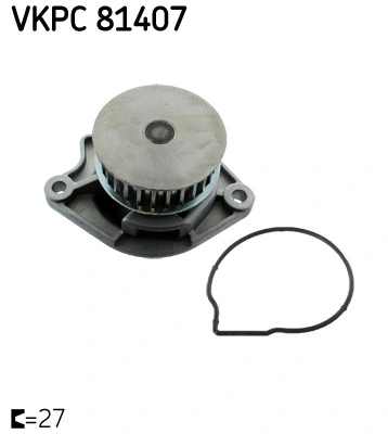 SKF VKPC81407 Помпа водяна
