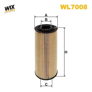 WIX FILTERS WL7008 Фильтр масляный, 2.5TDI -Crafter