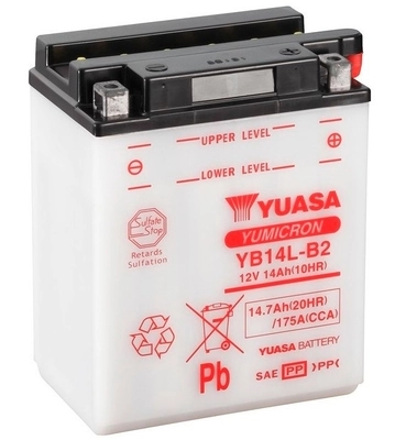 Аккумулятор YUASA Yumicron 6 СТ--R yb14lb2 Аккумулятор YUASA Yumicron 6 СТ--R yb14lb2