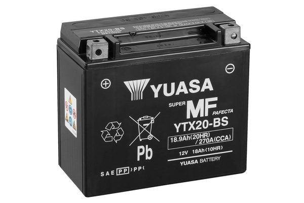 Аккумулятор YUASA 6 СТ-18-L YTX20BS Аккумулятор YUASA 6 СТ-18-L YTX20BS